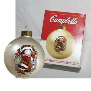 Campbell Soup 2005 Christmas Holiday Ornament